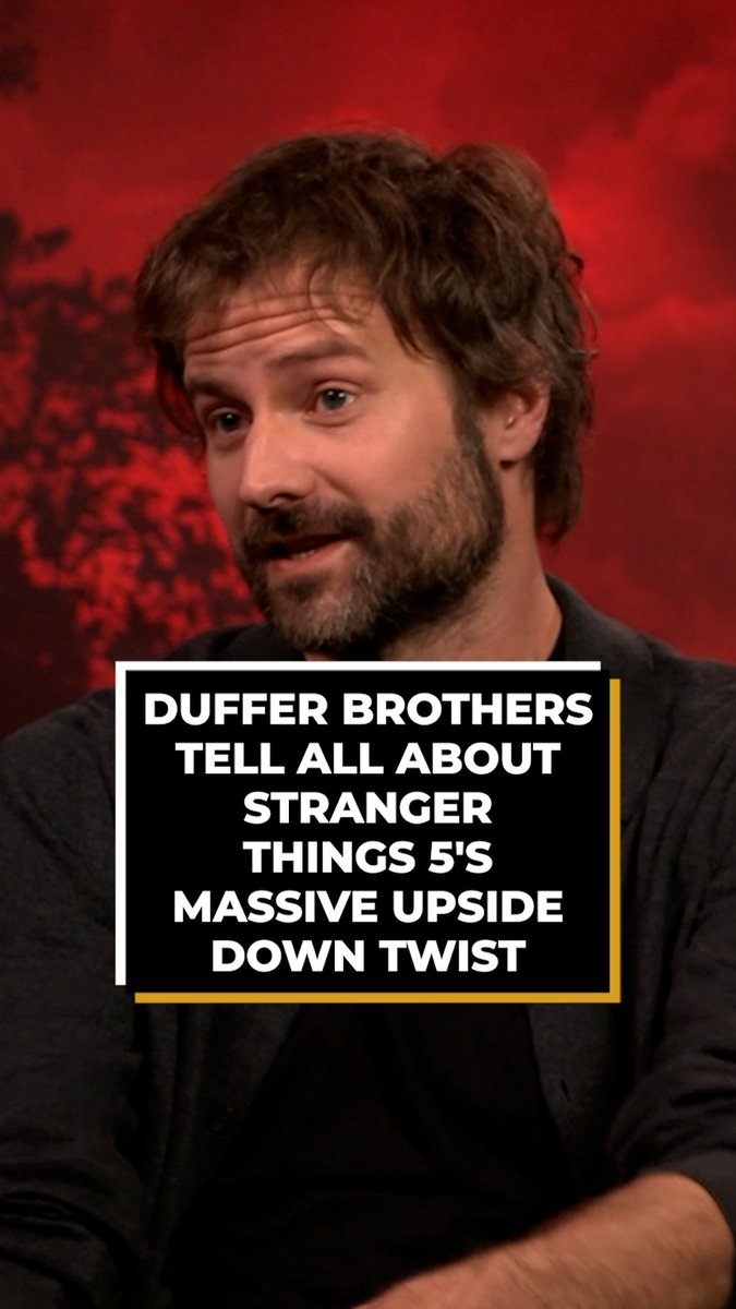 #TheDufferBrothers tell all about #StrangerThings 5's massive #UpsideDown twist reveal. ⬇️