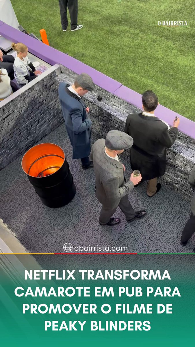 Durante os tradicionais jogos da NFL no dia de natal que foram transmitidos mundialmente pela Netflix, a plataforma aproveitou o jogo entre Detroit Lions e Minnesota Vikings para promover o filme de Peaky Blinders de um jeito criativo. Um dos camarotes, na linha do campo de jogo, foi transformado em um pub. O filme estreia em março de 2026.