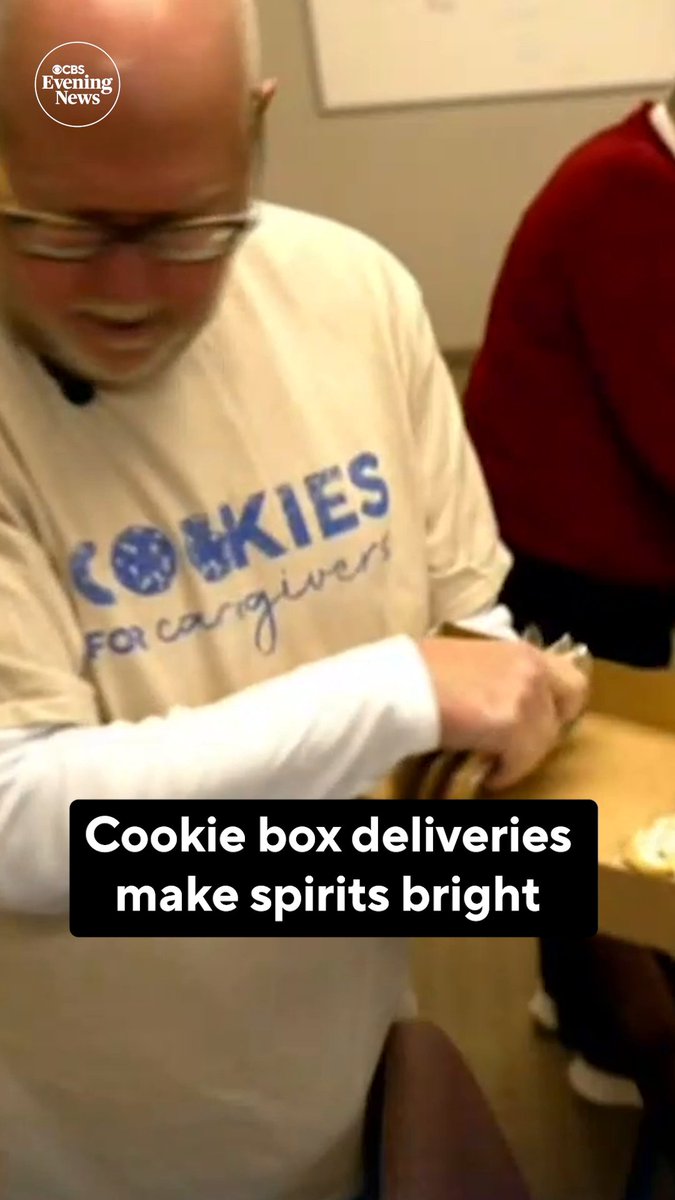 “Behold the power of a cookie.” What started as a pandemic project has turned into an annual celebration of the people in the Huntington, Pennsylvania, community. Major Garrett spoke to friends Scott and Jeremy about their sweet holiday tradition.