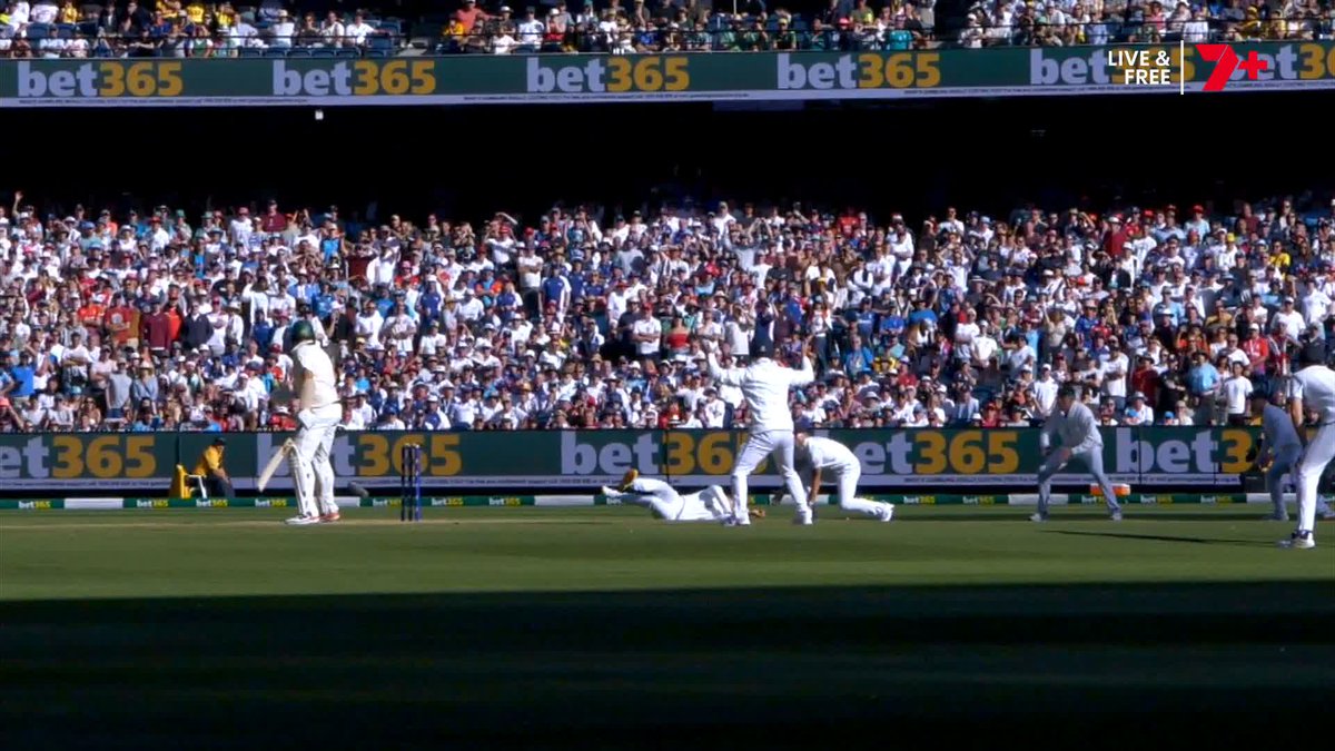 On a day with 20 wickets, the loudest cheer of the day goes to... Scott Boland surviving the last over before stumps and ending with a boundary!