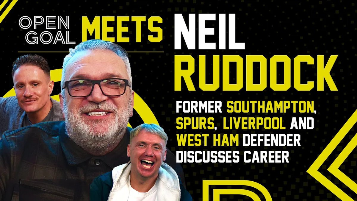 👊 Neil Ruddock enjoyed his first meeting with Slaney 🤣 🆕 Join Si Ferry and Slaney for a hilarious chat with one of the Premier League's greatest personalities and characters, Neil 'Razor' Ruddock! 📺