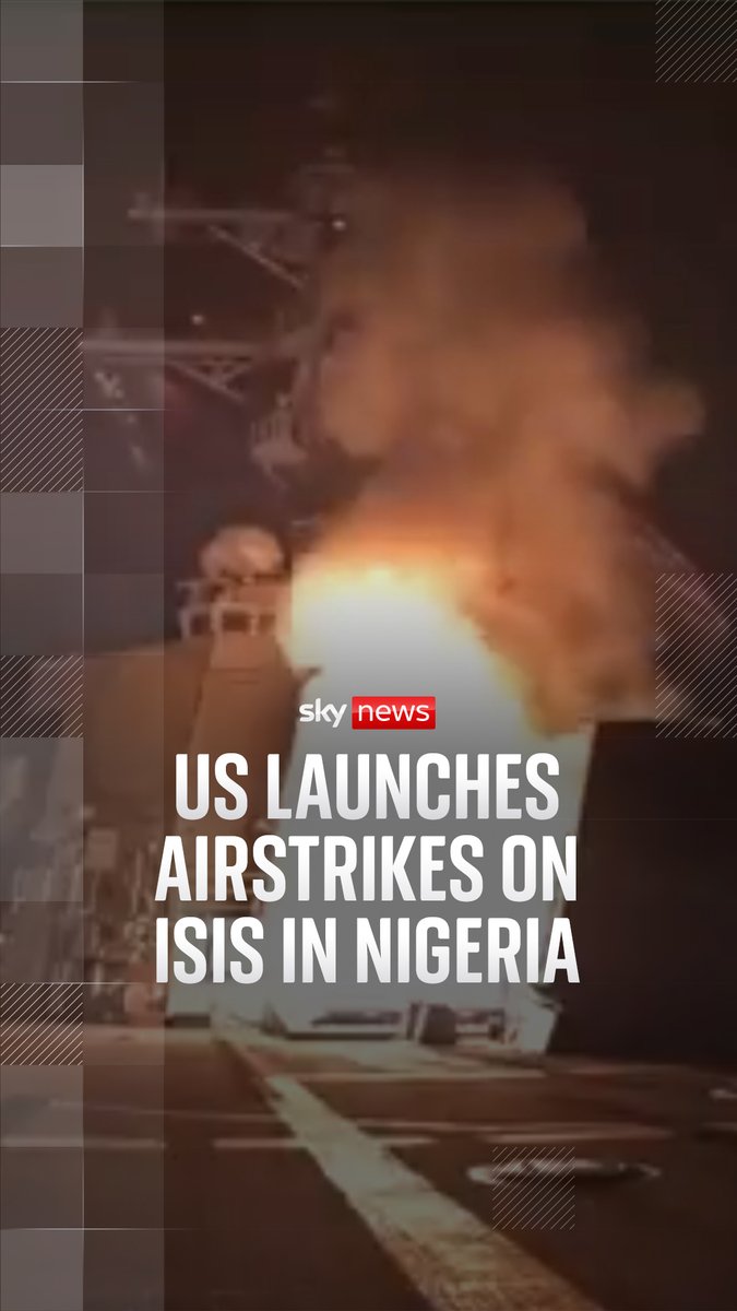 Donald Trump has launched “powerful and deadly” strikes on Christmas Day against ISIS militants in Nigeria who he said targeted Christians Live updates ➡️