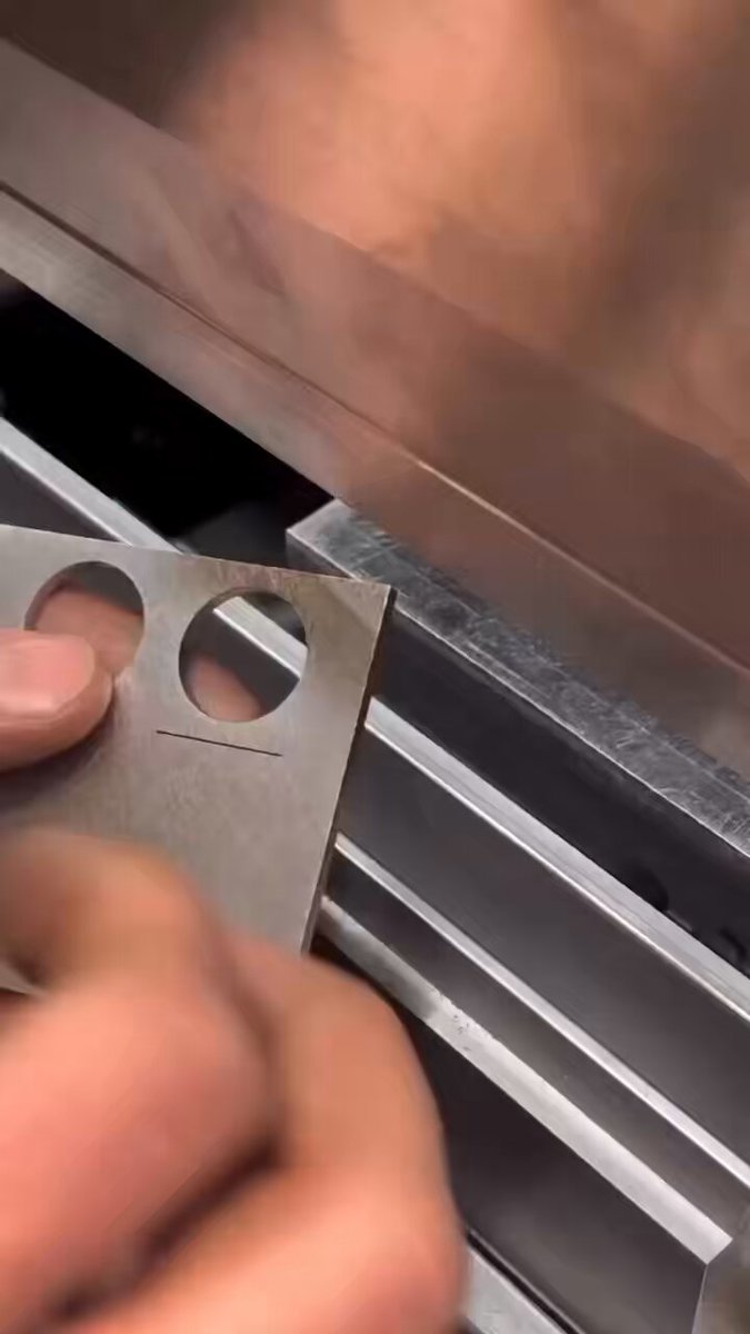 Interesting. Sheet metal guys would find this useful, if they don’t already know.