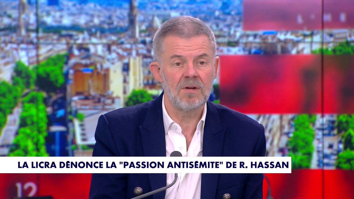 L'écrivain Eric Naulleau, sur la "passion antisémite" de l'eurodéputée LFI dénoncée par la Licra : «Les propos de Rima Hassan sont un message codé appelant à la disparition d'Israël» dans #HDPros
