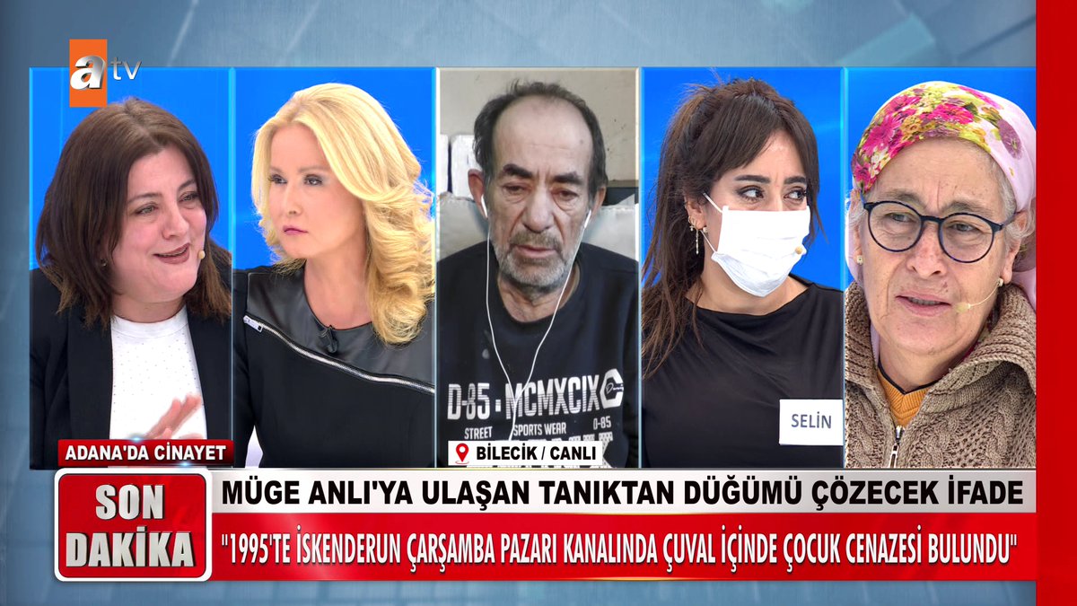 Müge Anlı'ya ulaşan tanıktan düğümü çözecek ifade... ''1995'te İskenderun Çarşamba Pazarı kanalında çuval içinde çocuk cenazesi bulundu'' #MügeAnlıİleTatlıSert #MügeAnlı atv