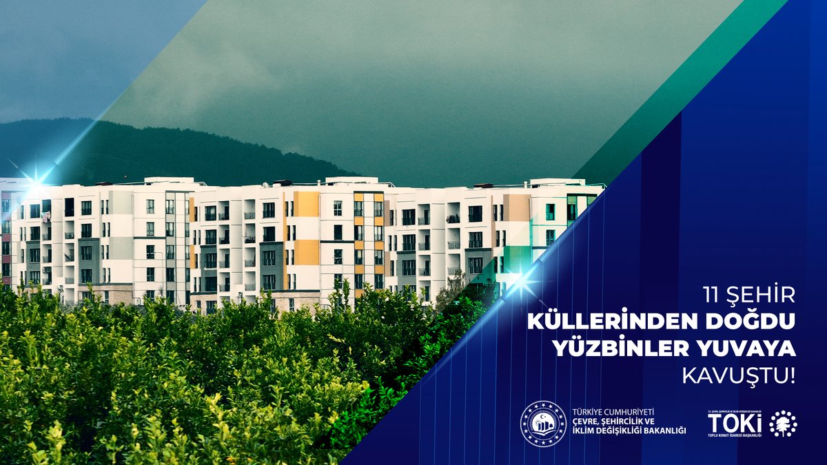 🏘️ 1⃣1⃣ şehir küllerinden doğdu, yüzbinler yuvaya kavuştu! 😎 Asrın İnşası Türkiye'nin Başarısı: 4⃣5⃣5⃣ Bin Konut Tamam #Asrıninşası #Türkiyeninbaşarısı