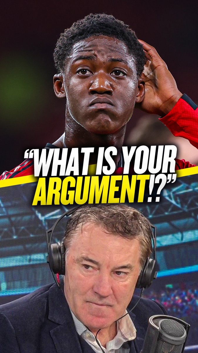 🤦♂️ "I've never known a player get so much press without kicking a ball!" 🔴 "You've shown potential, but this is Man United! Trying to win everything they enter!" Dean Saunders insists Kobbie Mainoo has not done enough at #MUFC to demand more game time! ❌