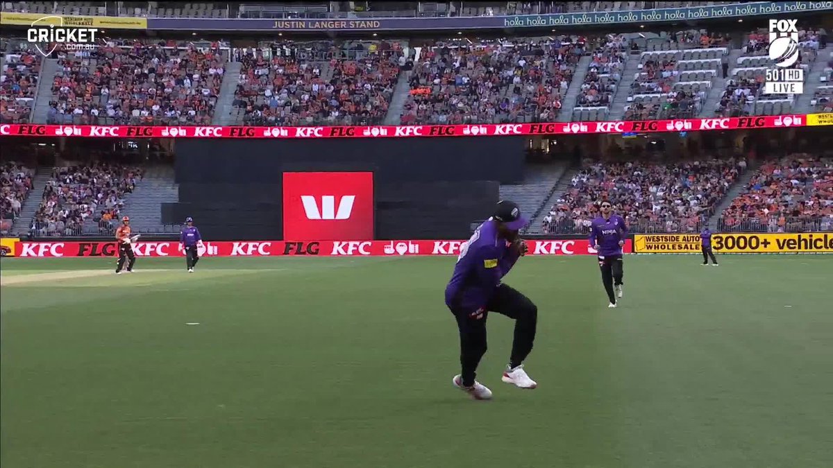 "One of the most-inform batsman in the country, and Rishad Hossain has picked up his wicket!" The Bangladesh spinner picks up Cooper Connolly at Optus Stadium 👏 #BBL15
