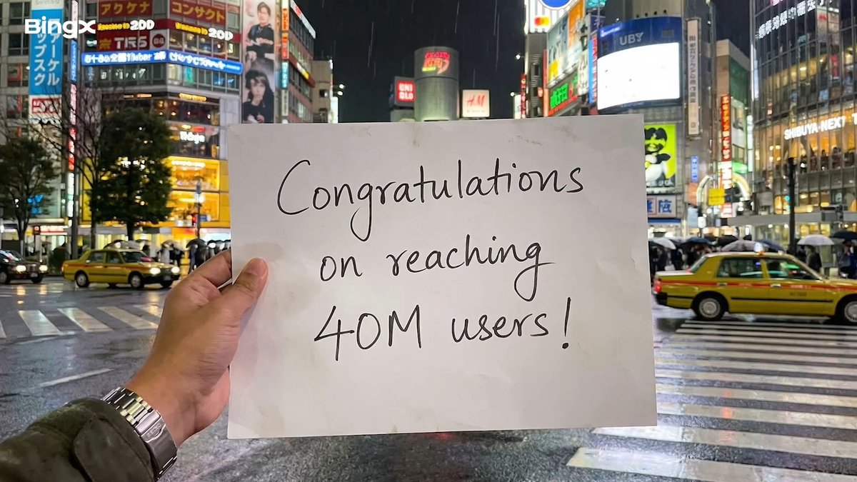 40M strong. This milestone belongs to our global community &amp; the team behind the scenes across the world. Beyond the alpha. Beyond borders. 🌍