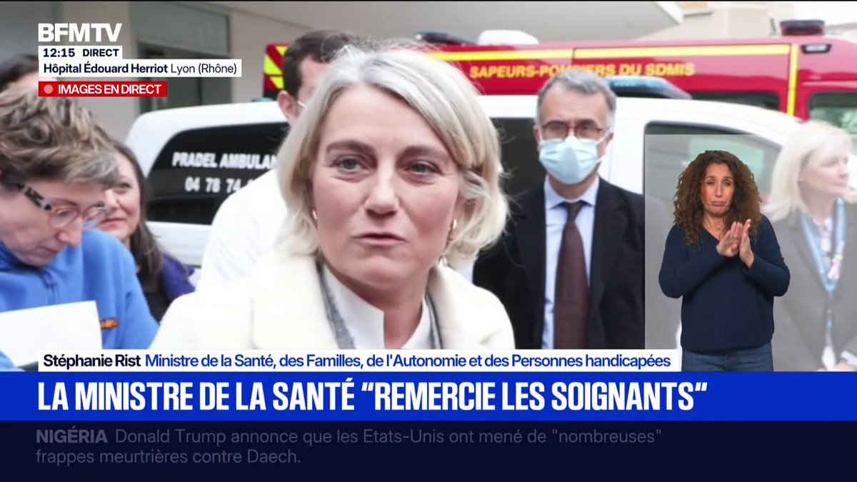"On est arrivés au pic" de l'épidémie de grippe, indique Stéphanie Rist, ministre de la Santé