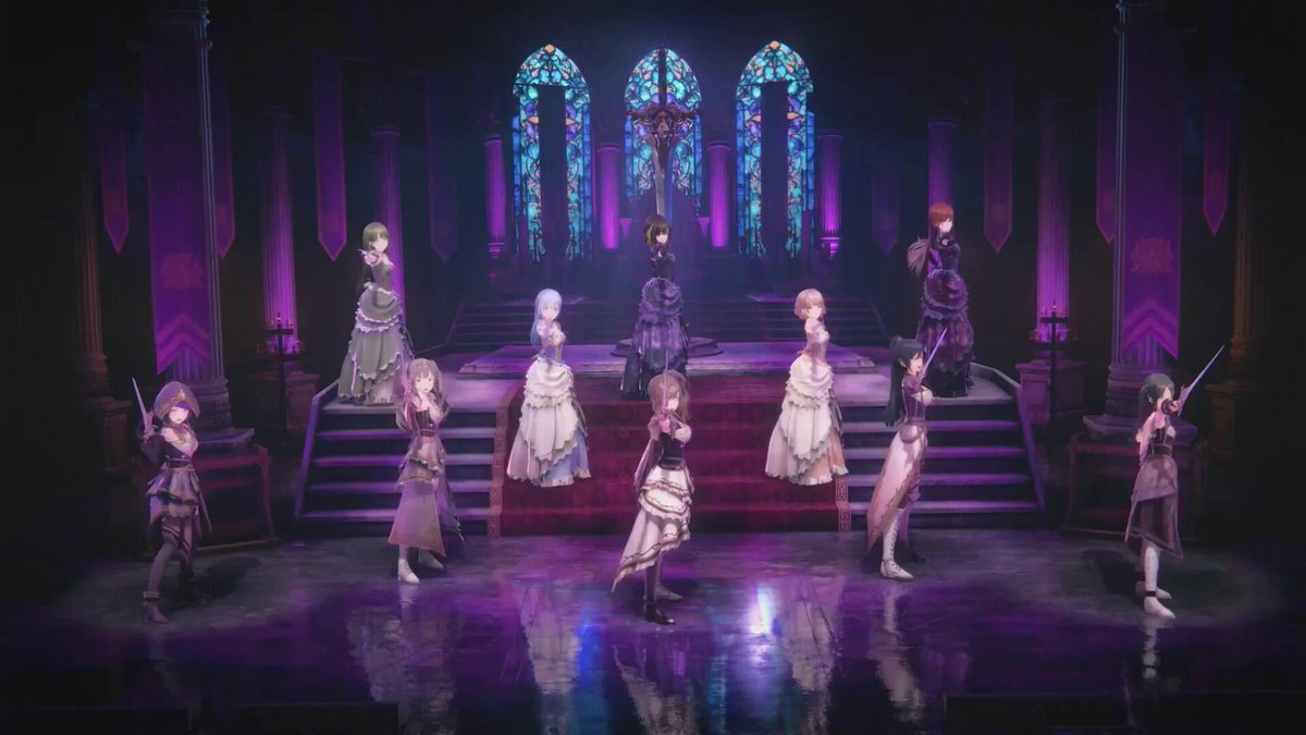 ♠••┈┈┈┈┈┈••♠ 騎士団のヴェール – Veil of Order – ♠••┈┈┈┈┈┈••♠ 明日開演⚔️ スペシャル告知PVを公開！ 🎫配信チケット販売中！ 配信限定の演出で #アンティーカ_騎士団 の ミュージカルをお届けします #シャニマス生配信