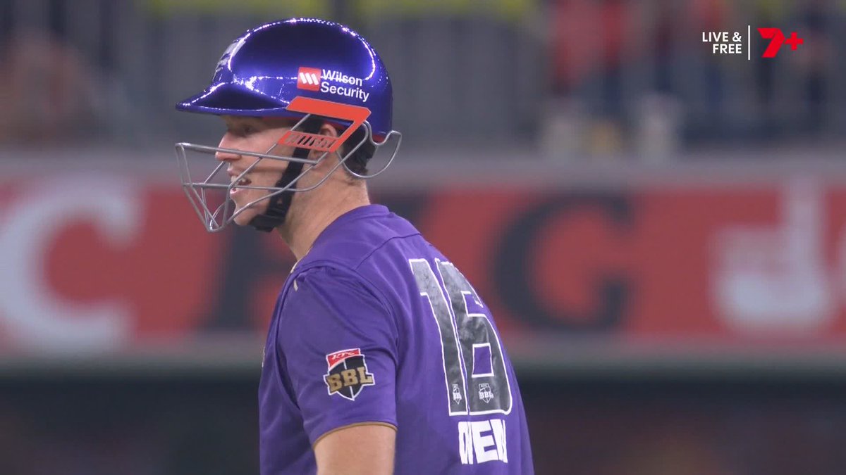 Mitch Owen was NOT copping that dismissal 💀 #BBL15