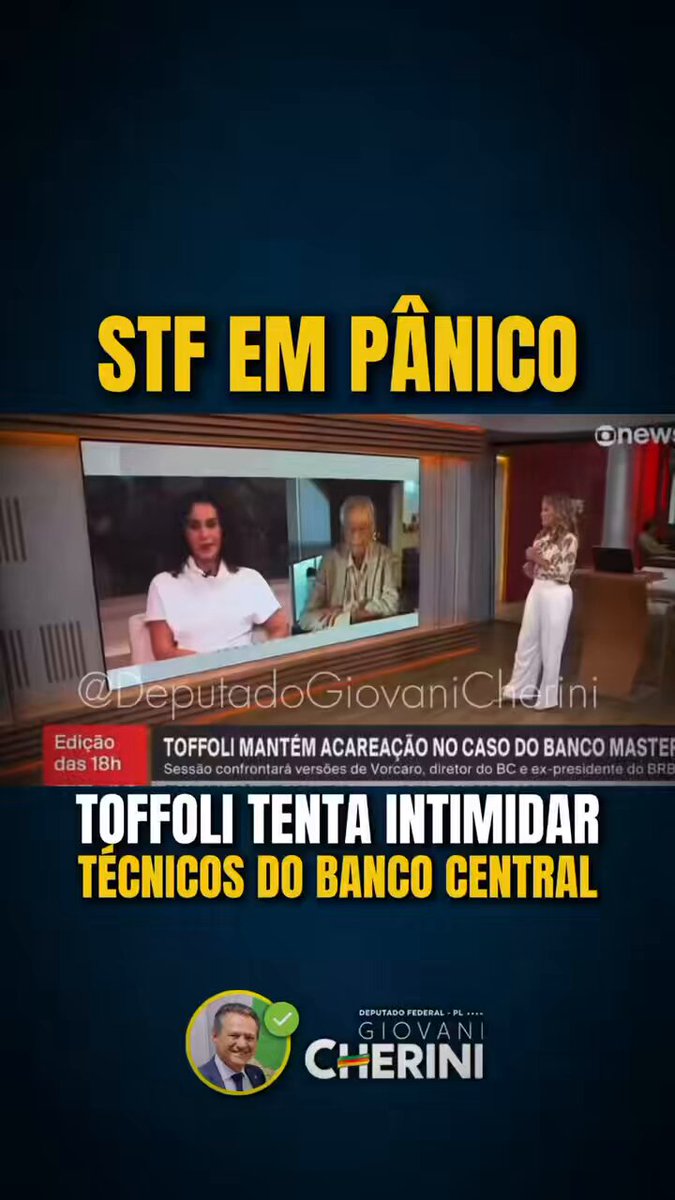Segundo a GloboNews, o celular do dono do Banco Master é uma bomba, dados já estão com a PF e atingem políticos e até o STF. Talvez isso explique o sigilo e a pressão sobre técnicos do Banco Central, por ordem de Toffoli.