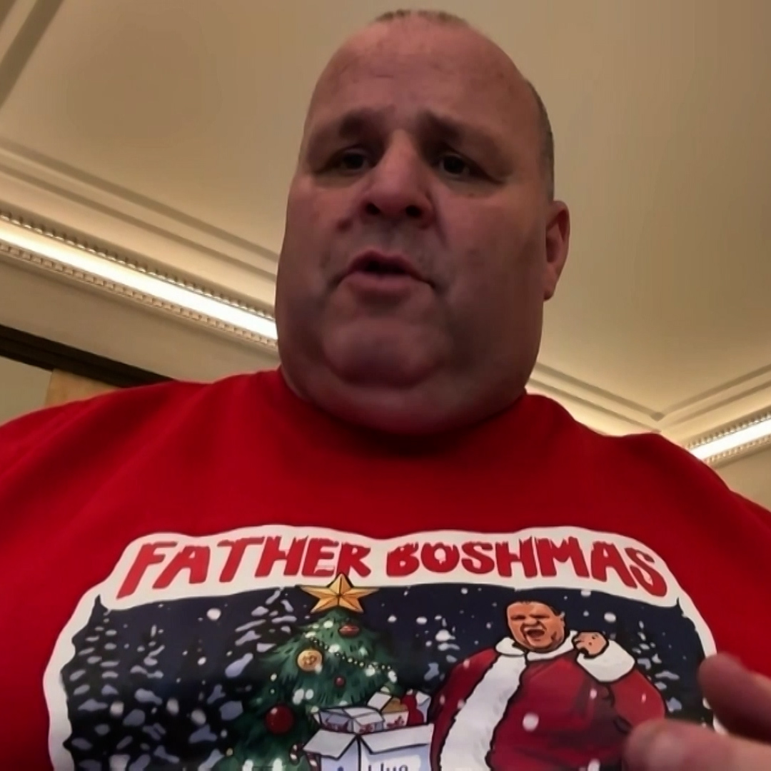 'If I can show that big, strong men can have a softer side, that's all well and good.' Big John, big john the boshfather, might be a self-proclaimed 'alpha male' but he emphasises the importance of also being a 'caring person'.