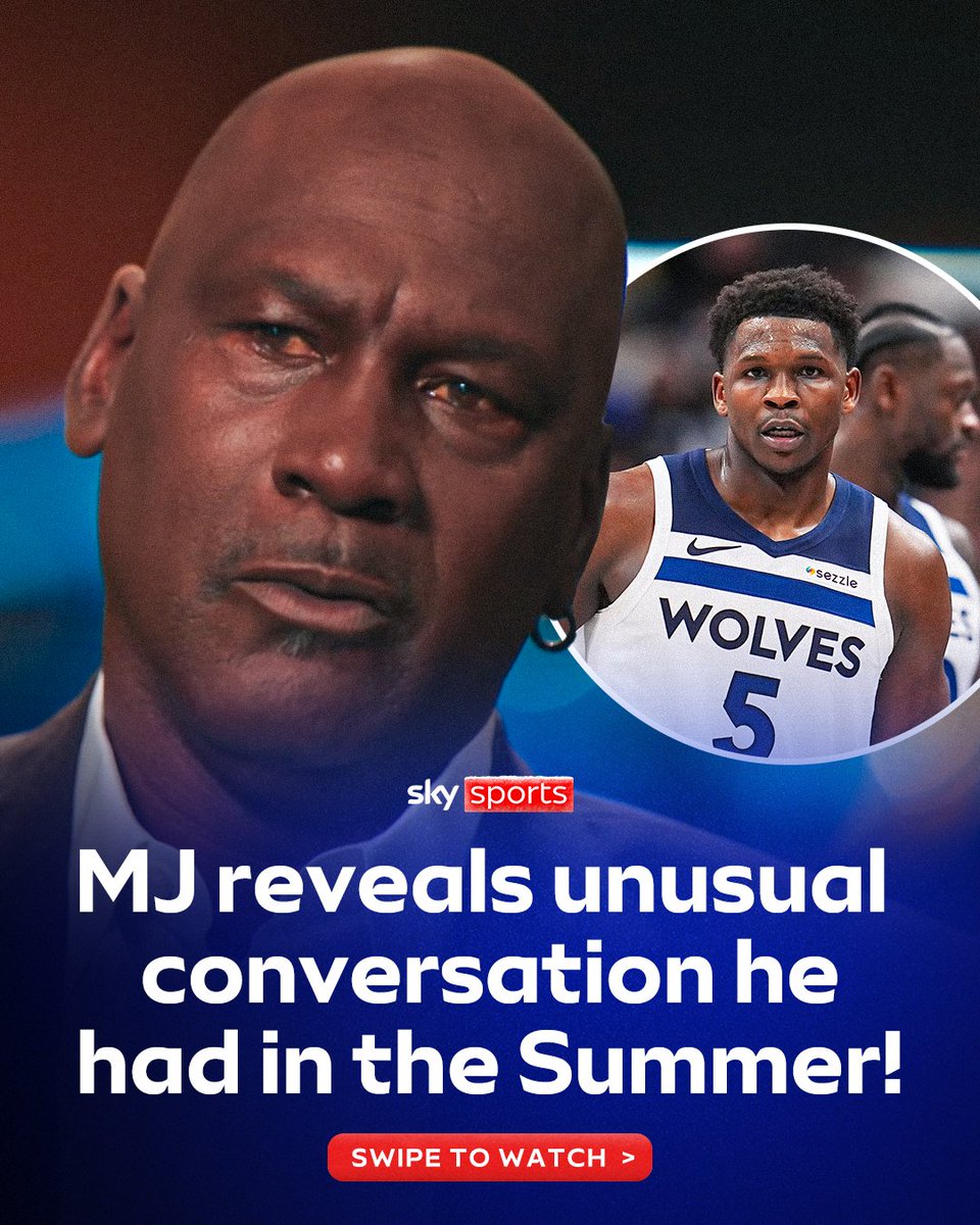 Not a conversation you'd want to miss with Michael Jordan 👀🏀