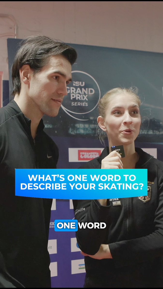 1 word to describe your skating: GO! ⛸️🔥 How would you describe these skaters? Comment 👇 #SkateToMilano #FigureSkating #MilanoCortina2026