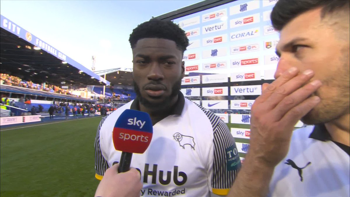 Patrick Agyemang and Danny Bath react to Derby's draw with Birmingham 🎙️