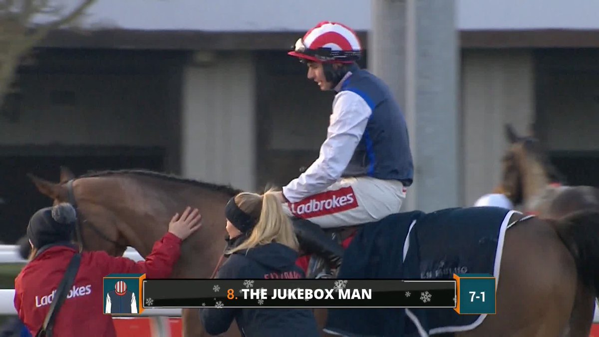 The moment it was confirmed that The Jukebox Man had won the King George! Elation for Harry Redknapp! #ITVRacing | Ben Jones