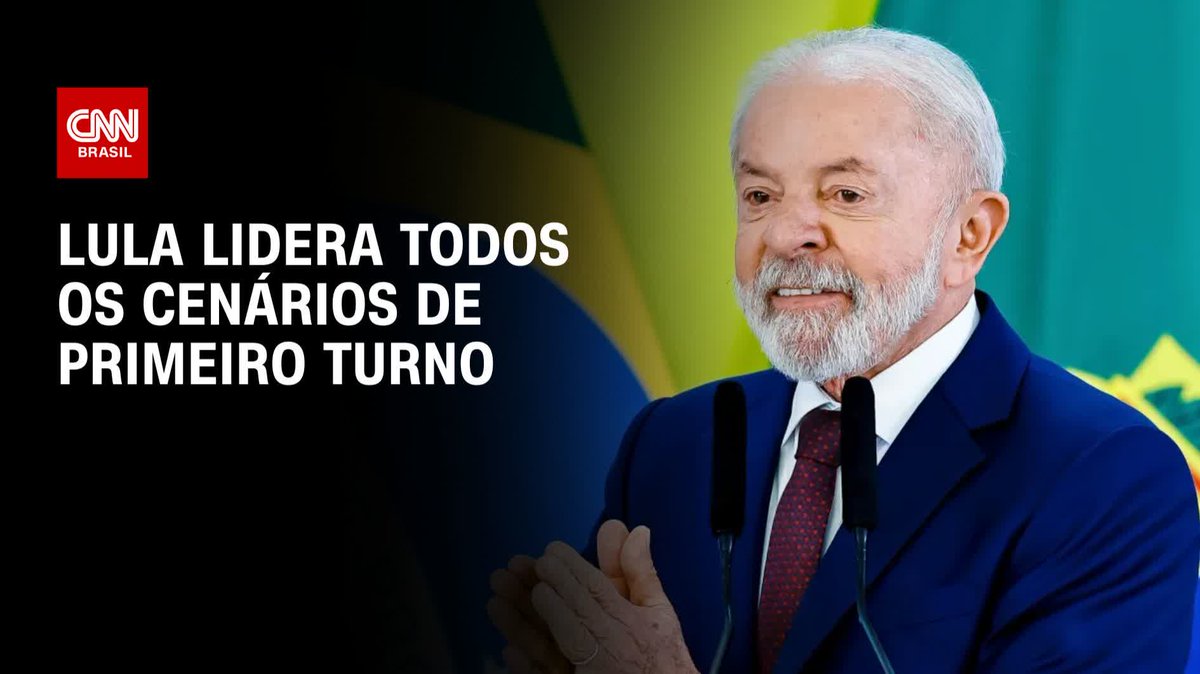 Lula lidera todos os cenários de primeiro turno, aponta Paraná Pesquisas; assista #LiveCNNBrasil