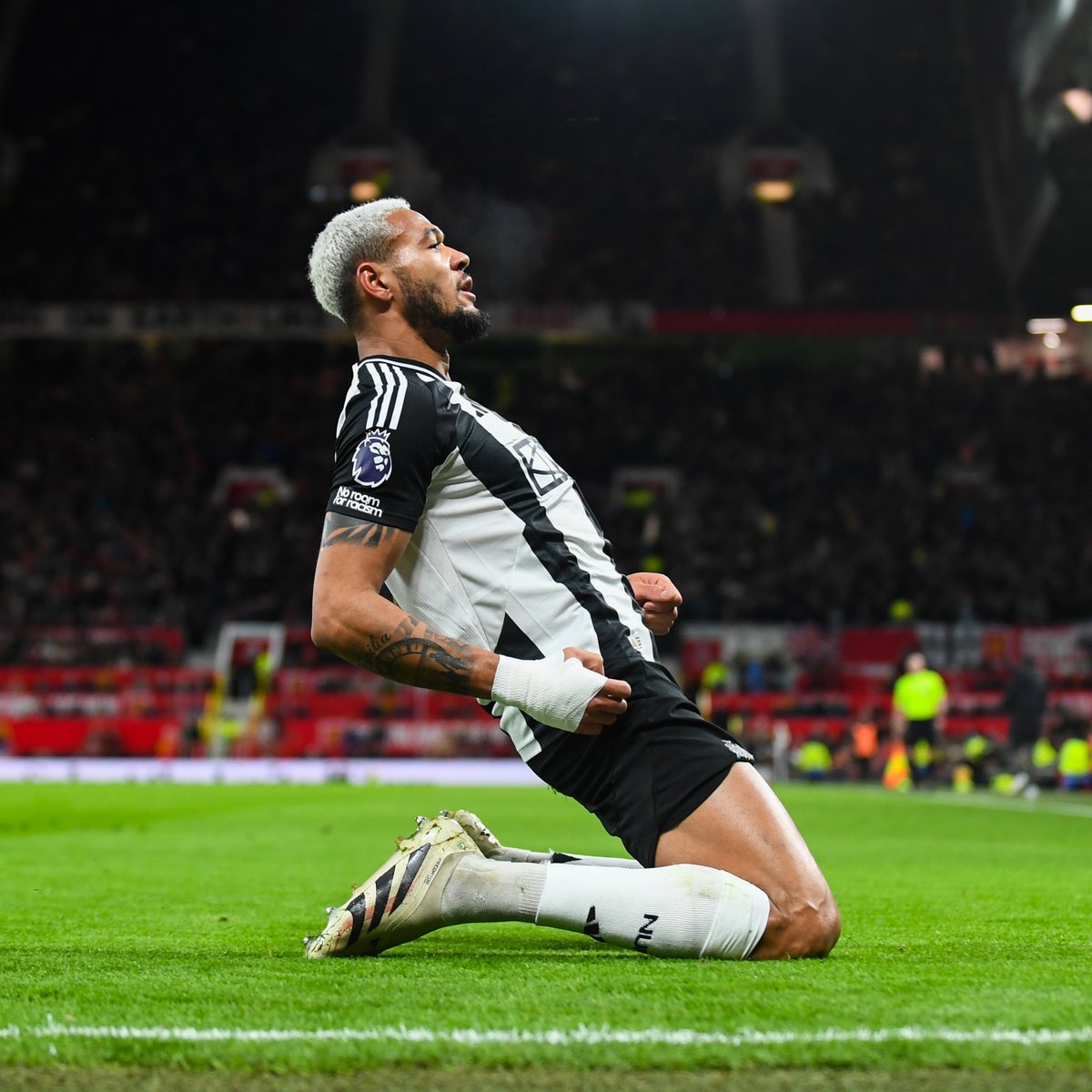 Last time out at Old Trafford ⤵️ Joelinton scores again 🎶🇧🇷