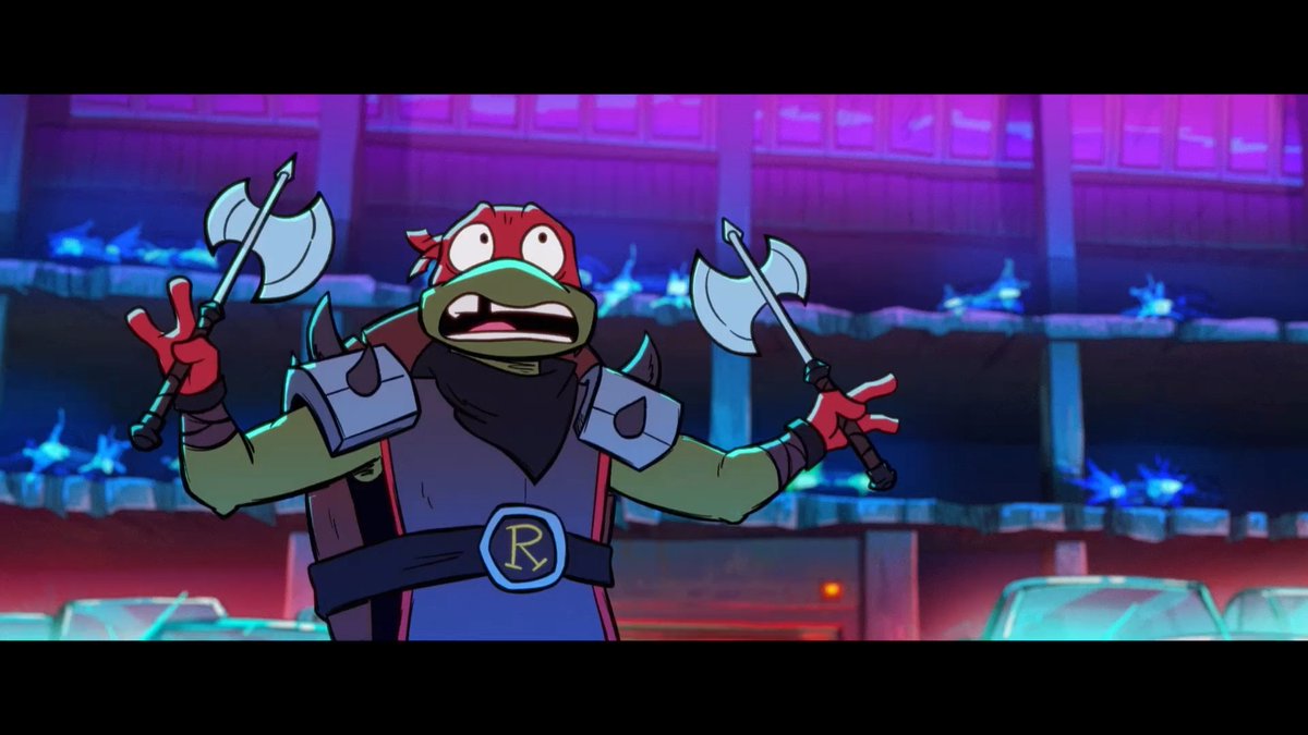 via TMNT (YouTube) Raphael Forced to Fight His Brothers