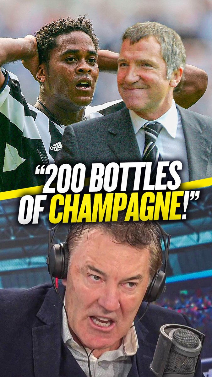 ๐พ "Oh my god, what have we done!?" Dean Saunders' story about Patrick Kluivert's time at #NUFC under Graeme Souness is brilliant ๐คฃ