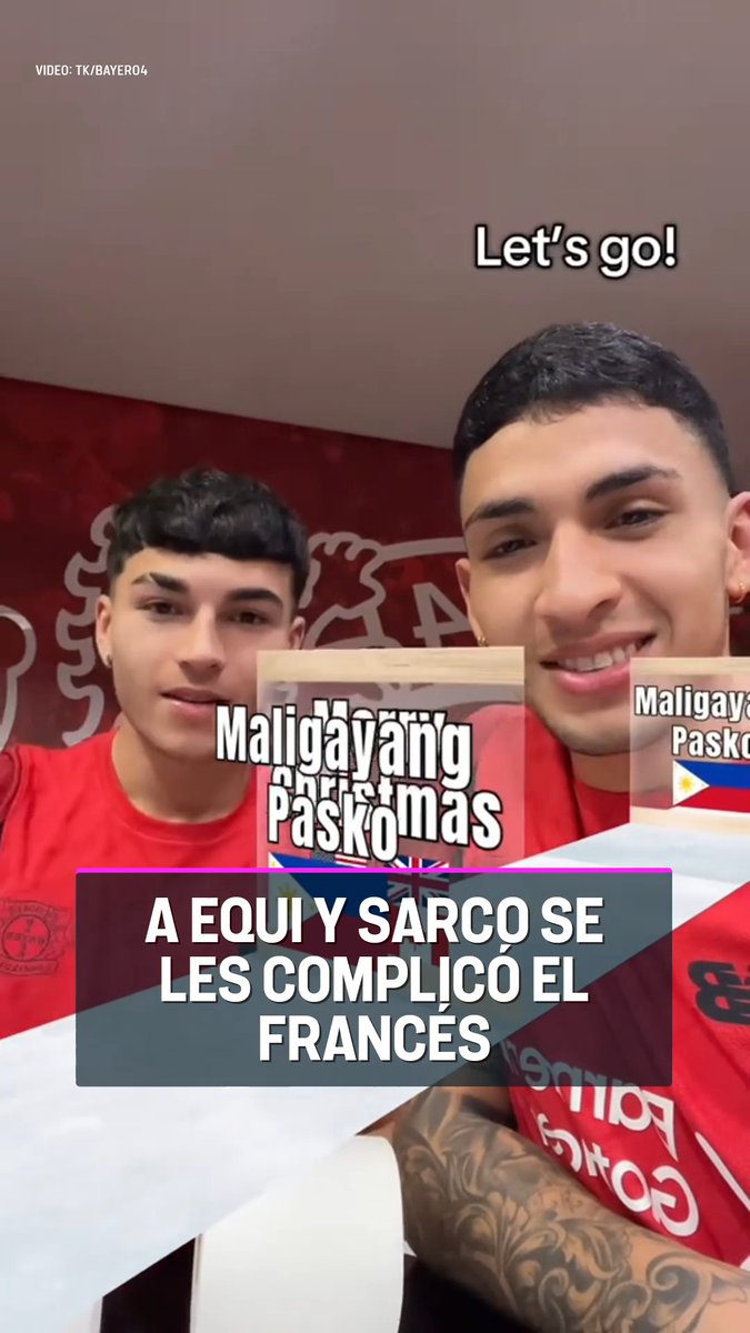 ¿FRANCÉS? PERDÓN, LOS PIBES NO HABLAN IDIOMA SEGUNDÓN ⭐️⭐️⭐️ 📹 TK/bayer04