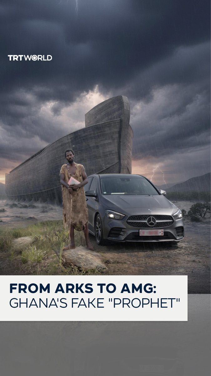 A Ghanaian content creator who called himself a “prophet” urged his followers to fund the building of arks, claiming humanity would perish following a flood on December 25. But after it didn’t happen, he allegedly bought himself a $100,000 car with the donations
