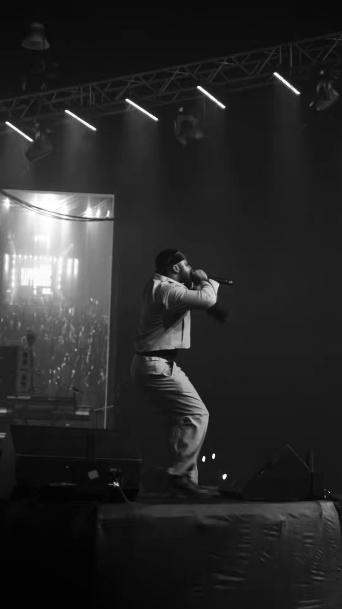 had to show up for King Sarkodie quickly! #Rapperholic2025