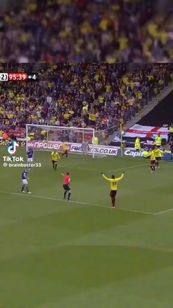 THE POWER OF NEVER GIVING UP 💀🔥👏 Everybody remembers Aguero’s goal because it won a title on the biggest stage. But Deeney’s last goal reminds us of something even deeper which is, never give up until the very last second. That moment wasn’t just football drama but it was a lesson in life. One second you’re facing heartbreak, the next second opportunity appears. A missed penalty at one end, total chaos, then belief, speed and courage at the other end. Deeney didn’t overthink it. He didn’t hesitate. He just ran, believed and finished. Life works the same way. Sometimes you’re seconds away from failure. Sometimes everything seems lost. But if you stay alert, disciplined and ready, your moment can come when everyone else thinks it’s over. Greatness isn’t always about being the most talented but it’s about being prepared when the chance finally shows up. Aguero’s goal was history. Deeney’s goal was hope. And hope is what keeps people going when the odds are against them. Be guided and stay hopeful ❤️🙏🏾