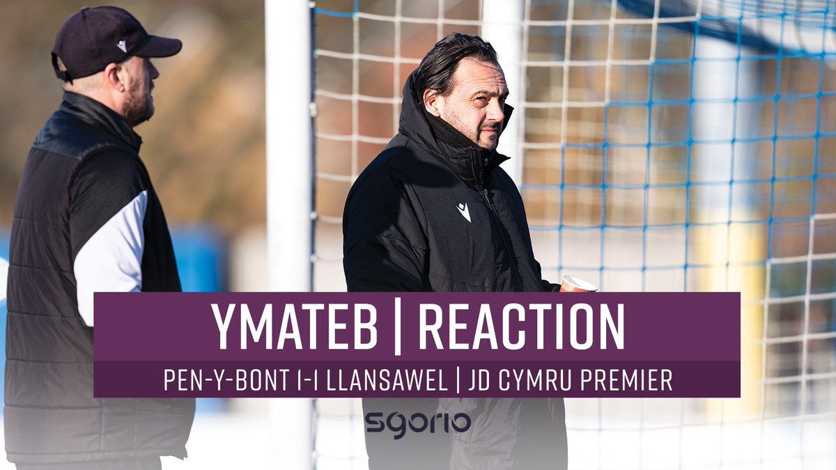 🗣️ "I just can't believe it's happened for two weeks running. I'm just gobsmacked." "We need to try and strengthen in the next few weeks - we need to get players back and fit." Ymateb | Reaction: Penybont FC 1-1 BFL AFC