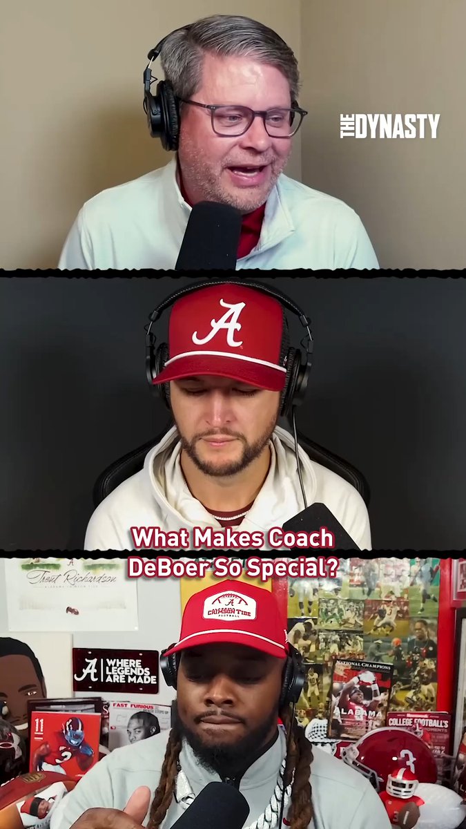 Kalen DeBoer isn't afraid to be himself. AJ McCarron says that's what makes him so special. #RollTide