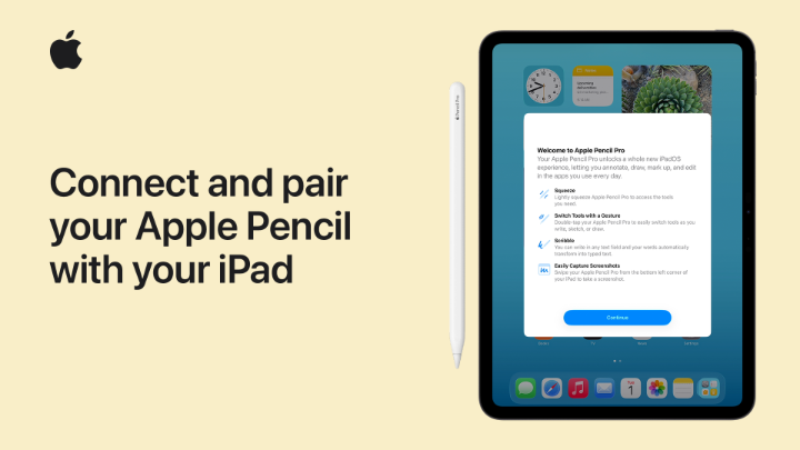 🙂 iPad 🤩 iPad and Apple Pencil Do more with your iPad with Apple Pencil. Here’s how to pair and connect them.
