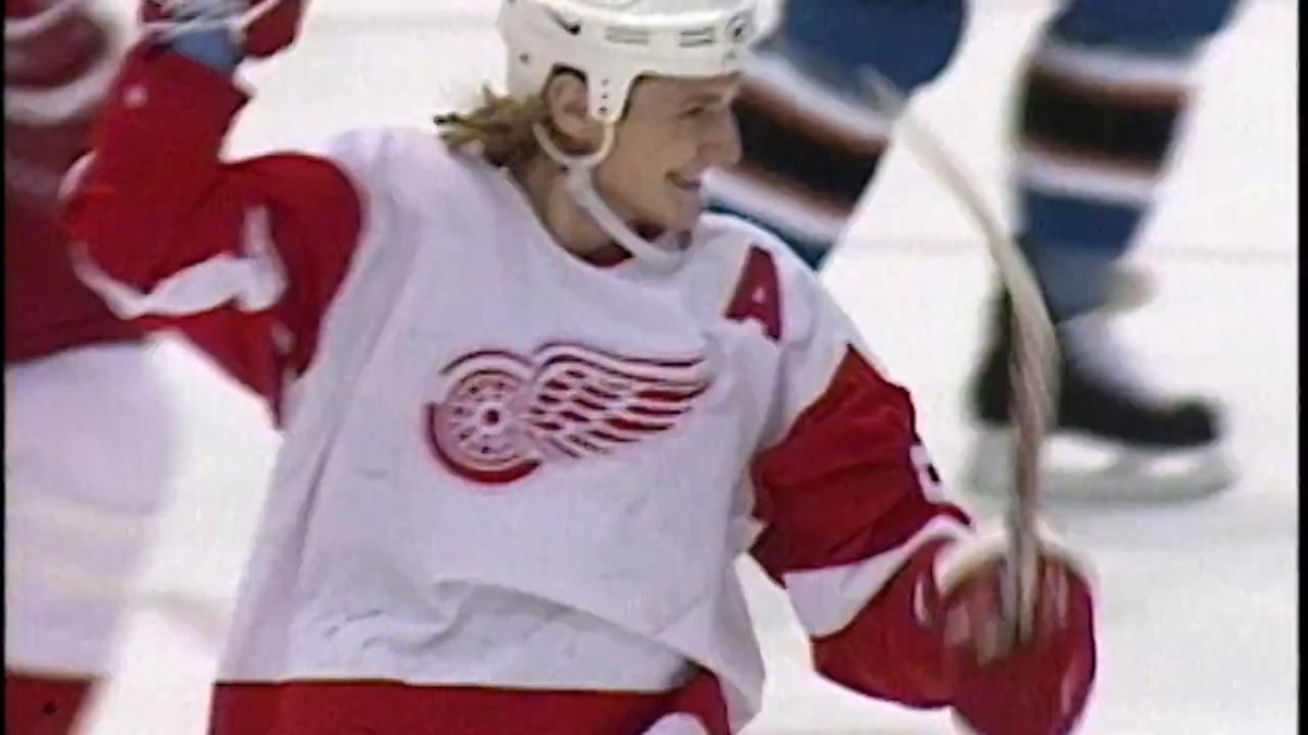 Dec 26, 1996: Sergei Fedorov becomes the first player in NHL history to score all five goals in his team's victory including the OT-winner in a 5-4 win over the Caps. Be there when we #Retire91 on January 12th at Little Caesars Arena »