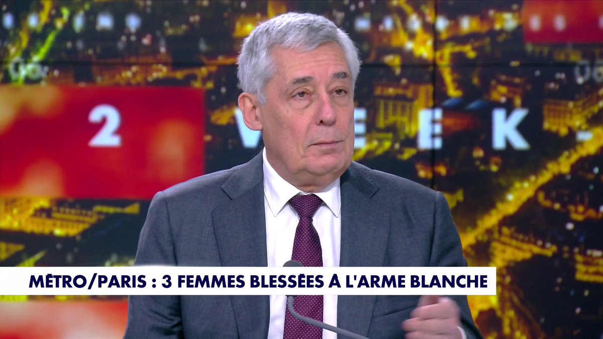 Henri Guaino, ancien conseiller de Nicolas Sarkozy, estime que «nous allons finir par être submergés par la violence», alors que 3 femmes ont été blessées à l'arme blanche dans le métro à Paris, dans #HDPros2