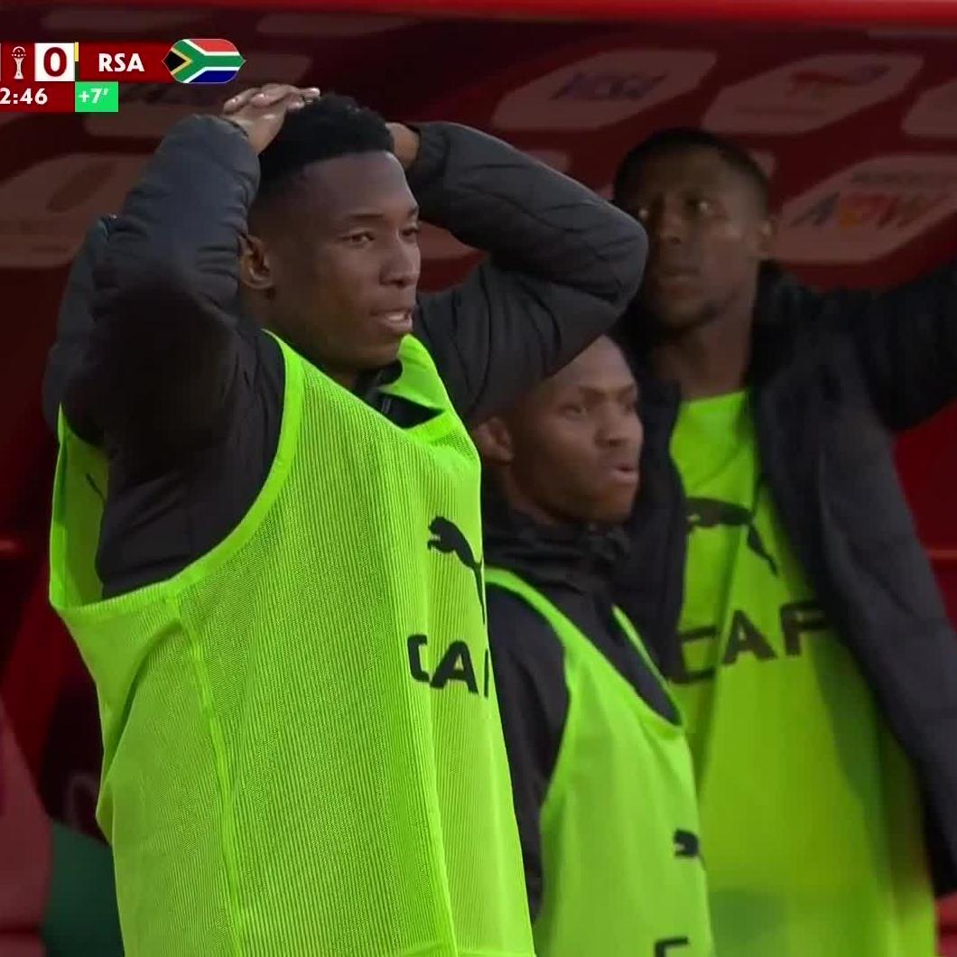VAR steps in to make a major call in Bafana Bafana's match against Egypt. What would you have done? 🤔