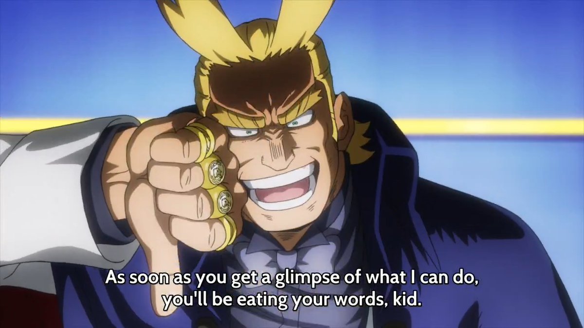 watching this made me realize studio bones has not just cracked the code for your seasonal TV anime but they know how to absolutely wipe the floor on the big screens with cinematic experience too!