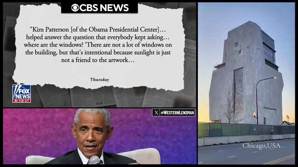 After months of widespread mockery, the Obama Presidential Center has issued a response to explain the building design: “The shape of the building was meant to mimic four hands coming together to show the importance of our collective action." Welp. Glad they cleared that up.