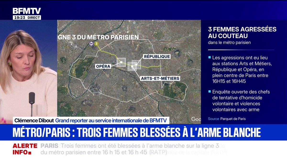 L'agresseur de 3 femmes dans le métro interpellé à Sarcelles