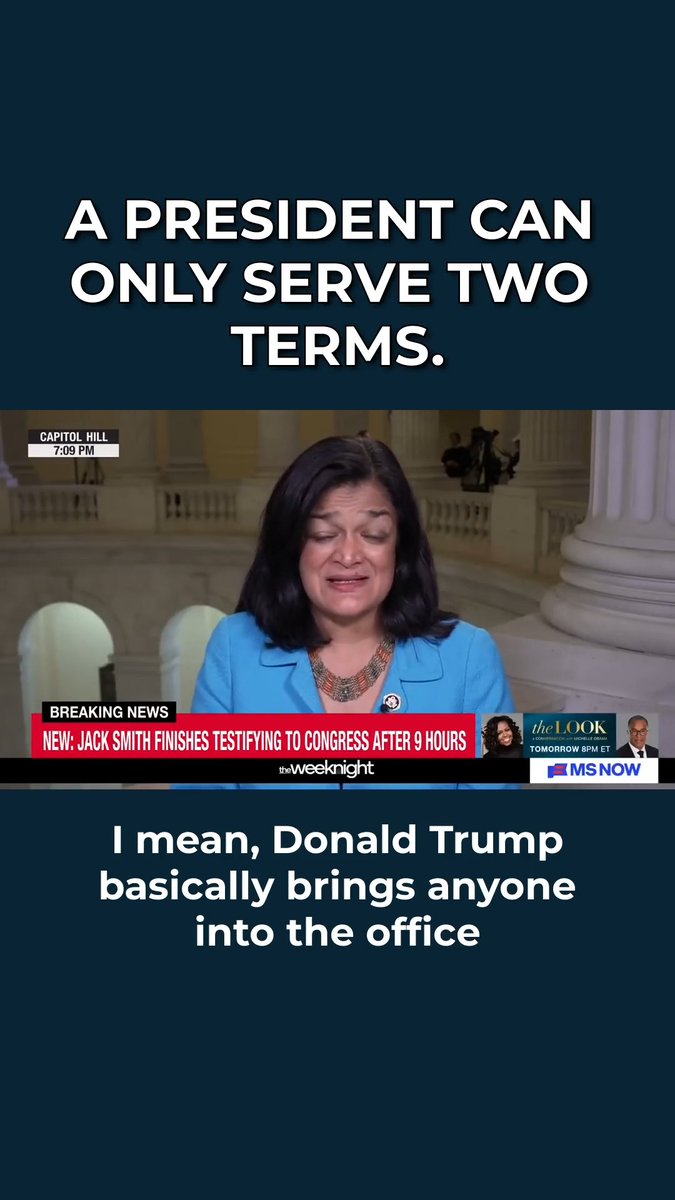 A president can only serve two terms – end of story.