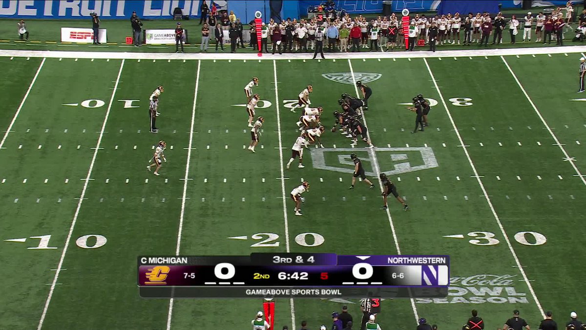 Northwestern strikes first in the GameAbove Sports Bowl 🔥 Watch now on ESPN and the ESPN App.