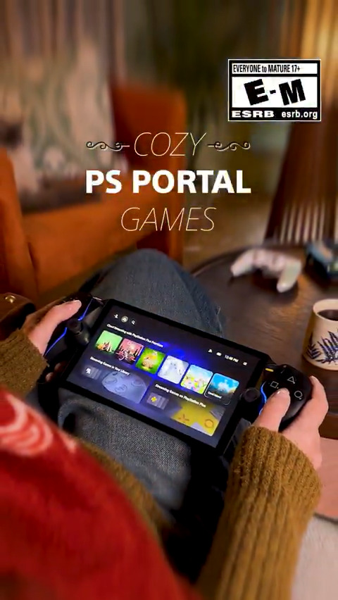Cozy up with PlayStation Portal this winter ❄️ From tea shops to tiny hikes, discover games that feel like a warm blanket