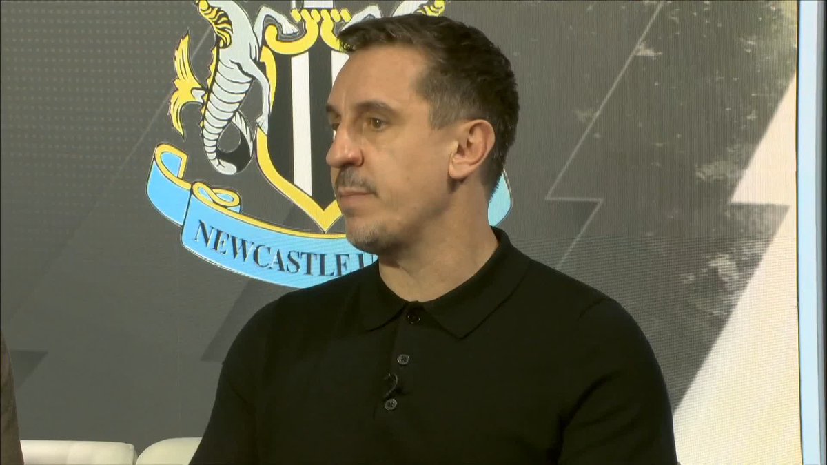 "The way they approached the game was negative" Gary Neville on Newcastle's Tyne-Wear derby defeat 💭