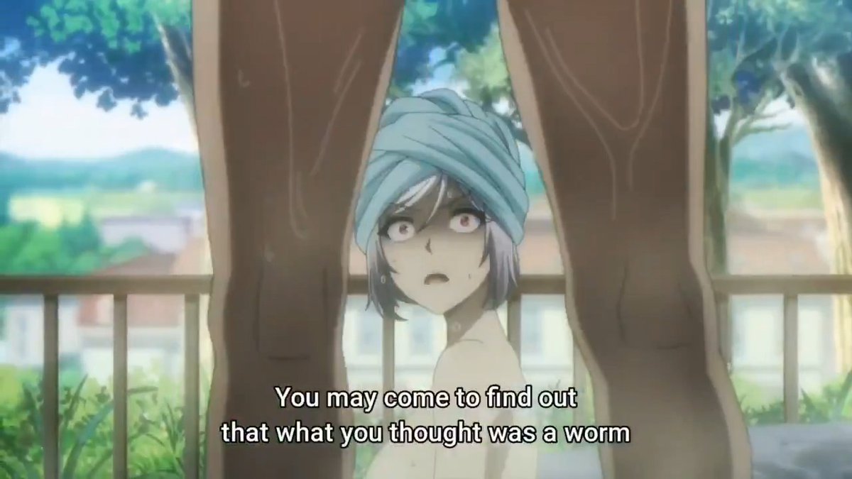 She miscalculated the estimation ๐ญ๐ Bro wasn't in his final form ๐