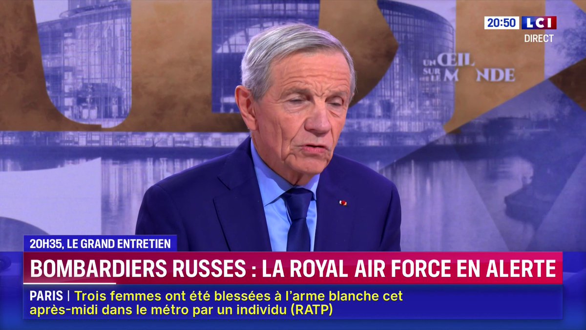 🗣️ "L'OTAN est passé d'une défense assez passive, à une défense que l'on pourrait qualifier d'offensive. Il ne faut rien céder aux Russes, sinon ils s'infiltreront par le moindre interstice" 💬 Jean-Paul Paloméros, ancien chef d'état-major de l'Armée de l'air