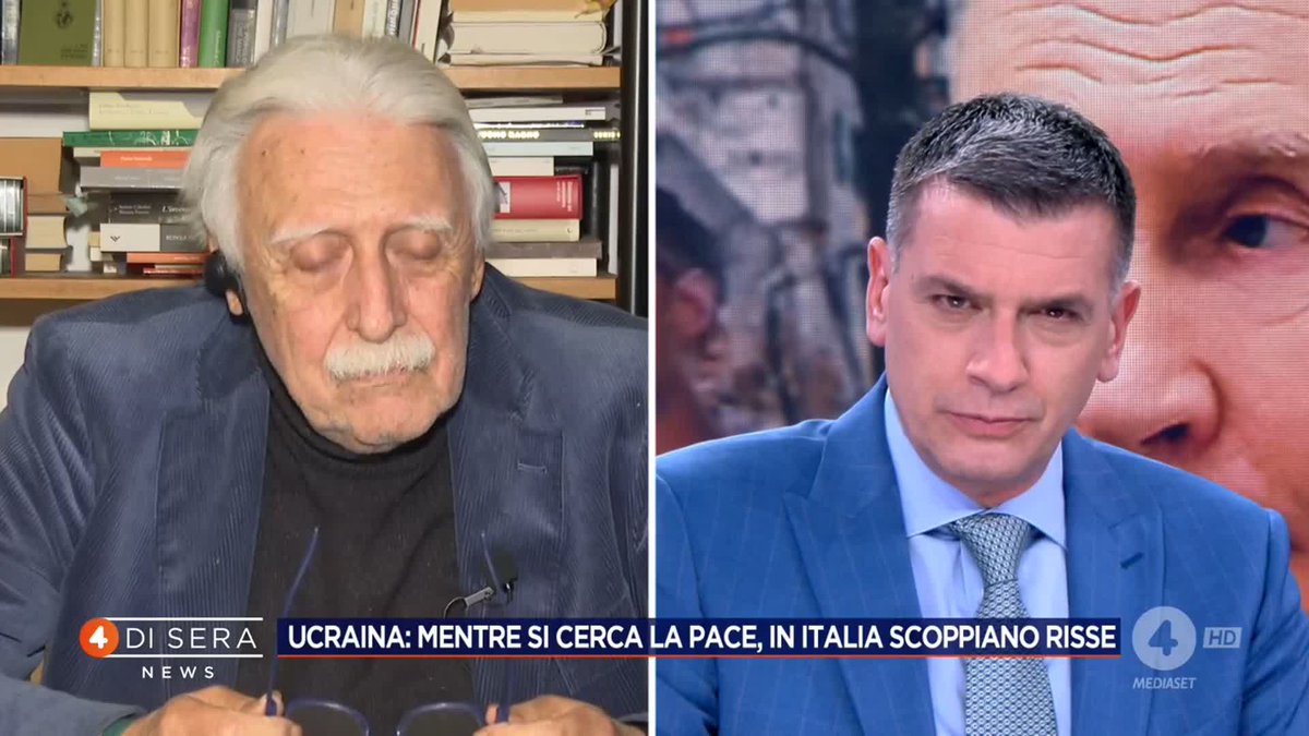 "L'Ucraina non ci sarà più se questa guerra dovesse protrarsi ancora a lungo" Marco Revelli a #4disera News