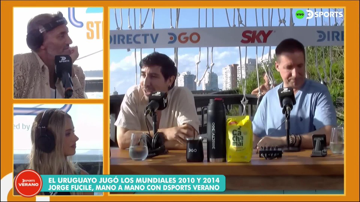 "URUGUAY TIENE QUE SALIR CAMPEÓN" 🇺🇾🏆 🎙️ Jorge Fucile no dudó y aseguró que la selección Charrúa debe coronarse en el #MundialEnDSPORTS. #DSPORTSVerano