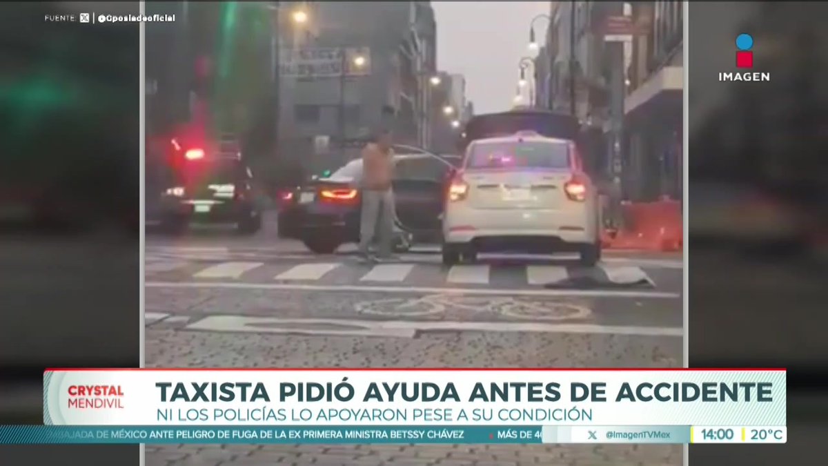 Sale a la luz un nuevo video del taxista que pedía ayuda en Nochebuena y murió minutos después