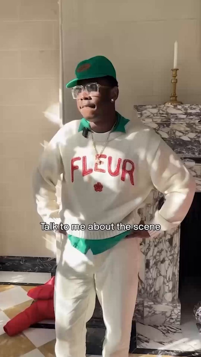 Tyler, The Creator shared some BTS insight from filming a scene in 'Marty Supreme' in which Timothée Chalamet wouldn't stop annoying him by rapping T-Pain songs the whole time. Did Timothée give Tyler any acting advice on set? "Hell no."
