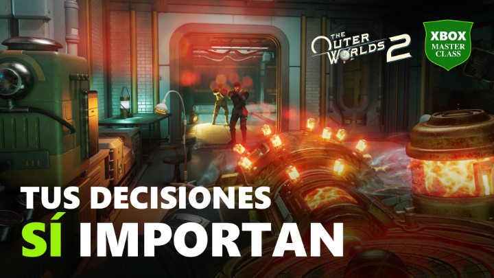 Una decisión puede salvarte… o condenarte en The Outer Worlds 2. Aprende a sobrevivir en Arcadia con los consejos de Ezequiel de 3 Gordos Bastardos Disponible con Xbox Game Pass Ultimate